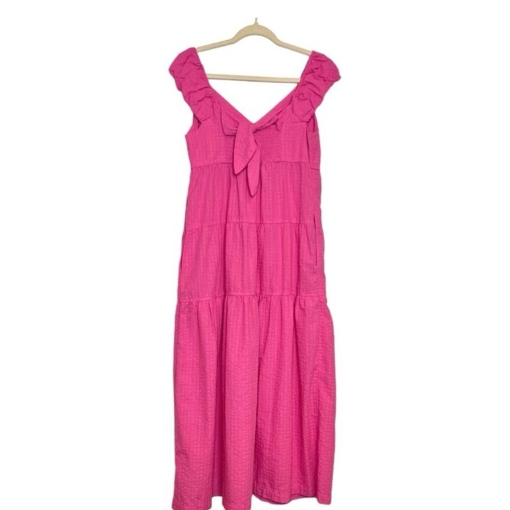 Old Navy Pink Textured Dress - Picture 5 of 7